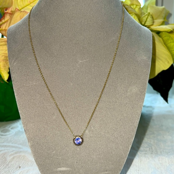 CAROL BRODY TANZANITE EUC NECKLACE - Picture 2 of 5